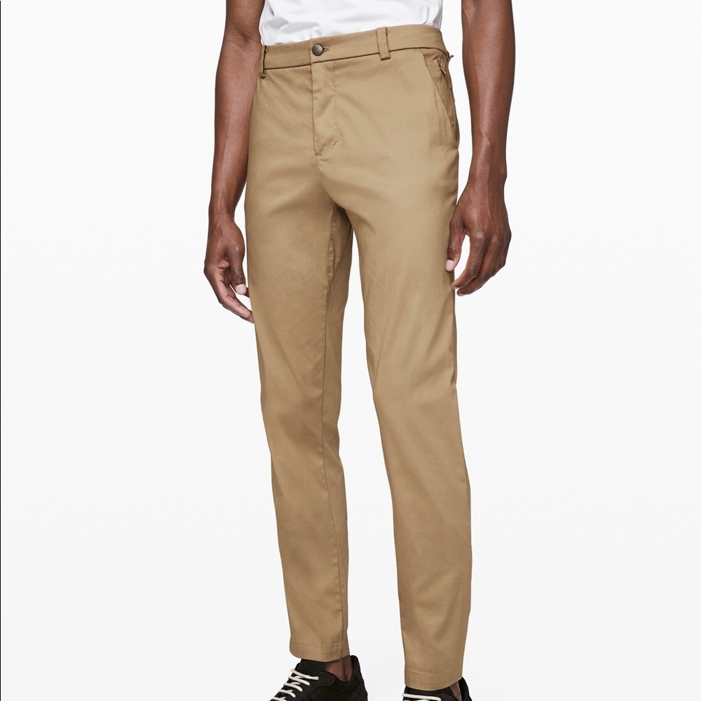 Lululemon Commission Pants Tan